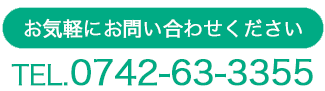 電話番号 0742-63-3355